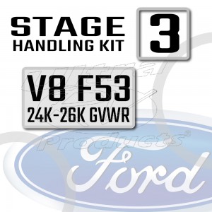 Stage 3  -  2021+ Ford F53 V8 Class-A 24-26K GVWR Handling Kit